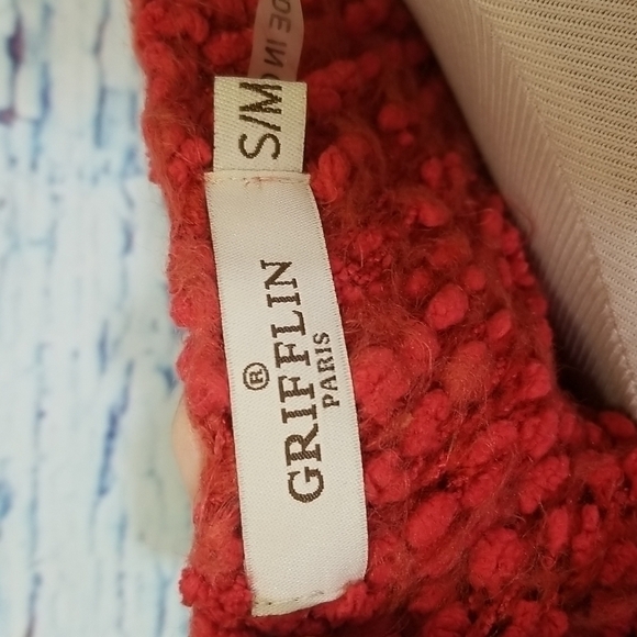 𝅺grifflin Paris multi knit sweater size S/M - Picture 10 of 12